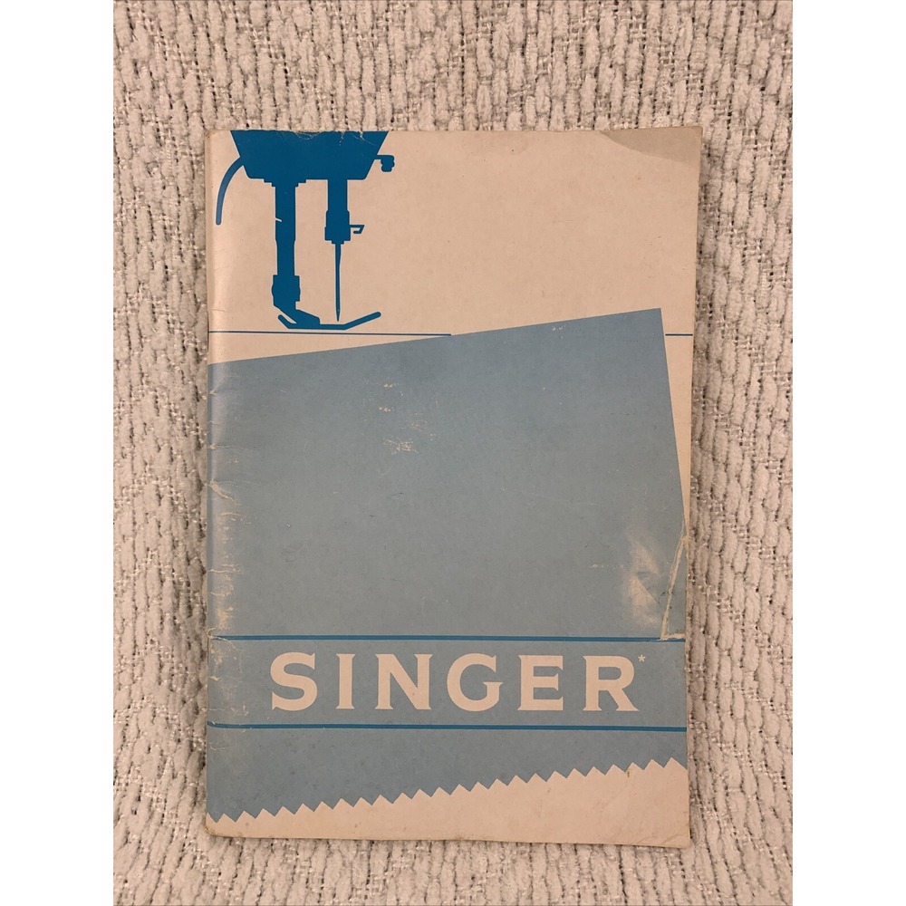 Singer Sewing Machine Model 3314 Owners Manual Original Instruction Guide Book